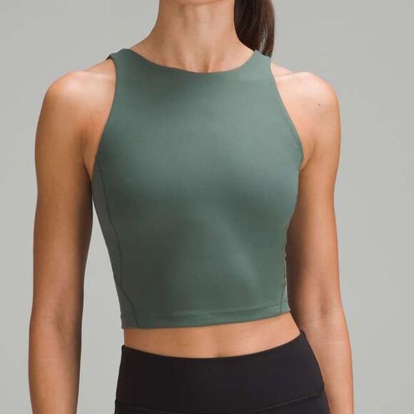 lululemon athletica Tops - Lululemen Dark Forest Align High-Neck Tank Top Size 4